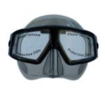Silicone PC Freediving Goggles Non Fogging Snorkel Mask UV400 Protection