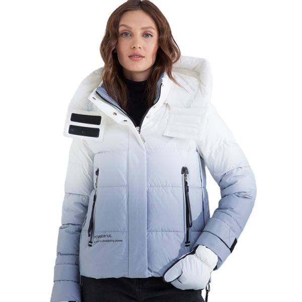 FODARLLOY Winter Clothes Ladies Warm Wear Short Cotton Jackets Women Solid Color
