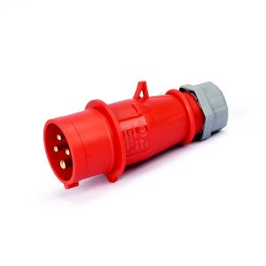 Quality 400V IP44 16A 4P Industrial Plugs &amp; Socket , Electrical Plugs And Sockets wholesale