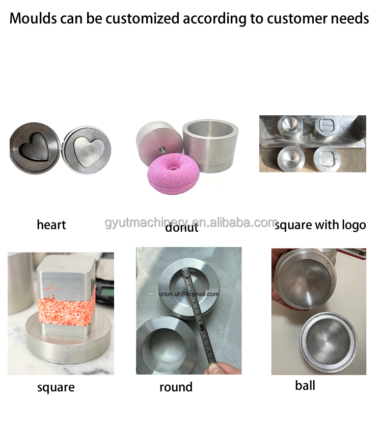 Customized Shape Bubble Fizzy Bath Bombs Making Machine Home Shampoo Bar Soap Presser