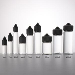 Quality 10ml 30ml Plastic PET Liquid Juice Unicorn Dropper Bottle With CR Cap wholesale