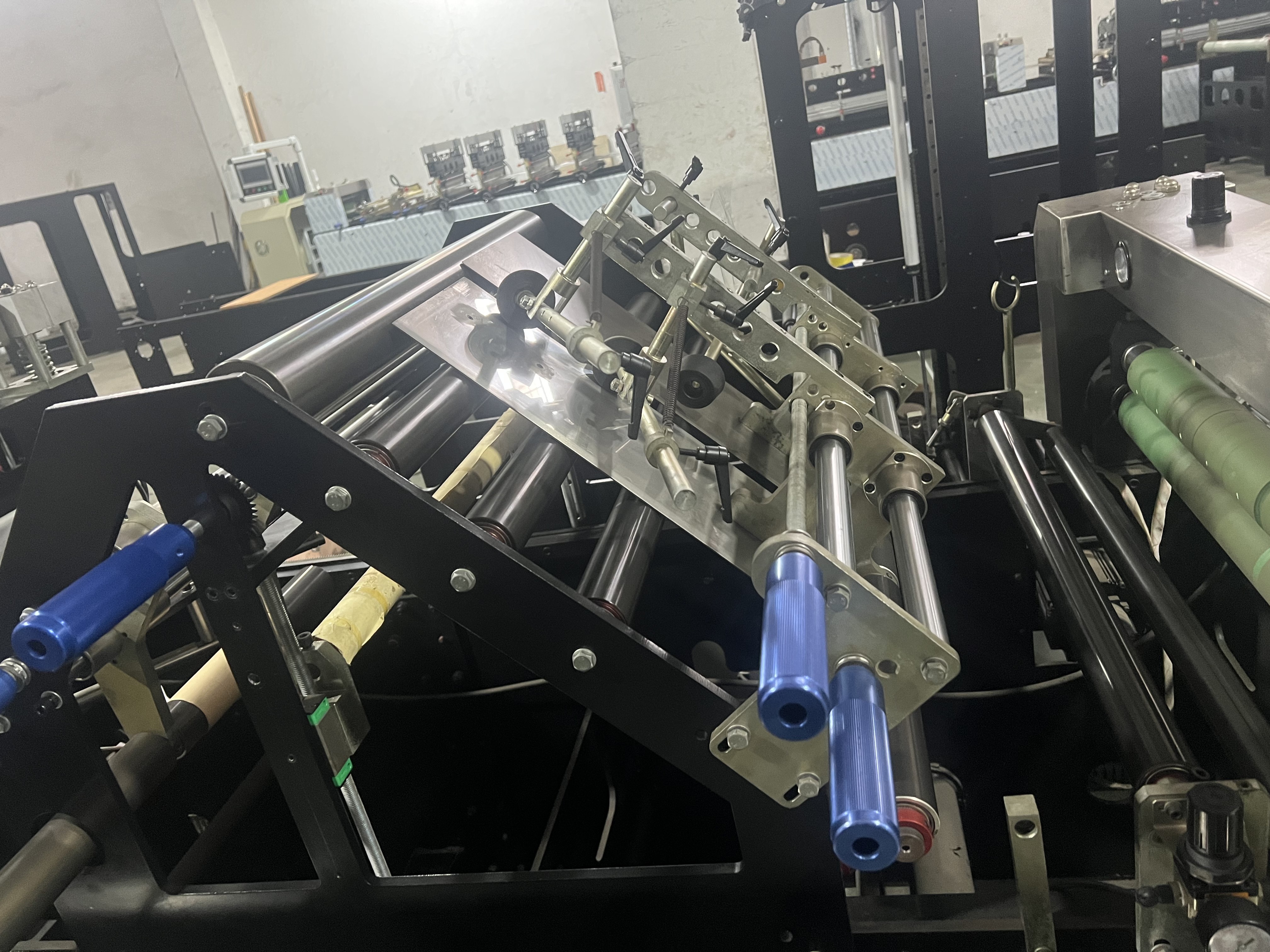 30-100pcs/Min Flat Bottom Pouch Making Machine Plastic Bag Making Machine