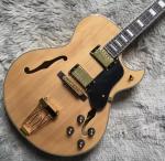Custom Byrdland Electric Guitar Spruce Top Archtop Gold Hardware