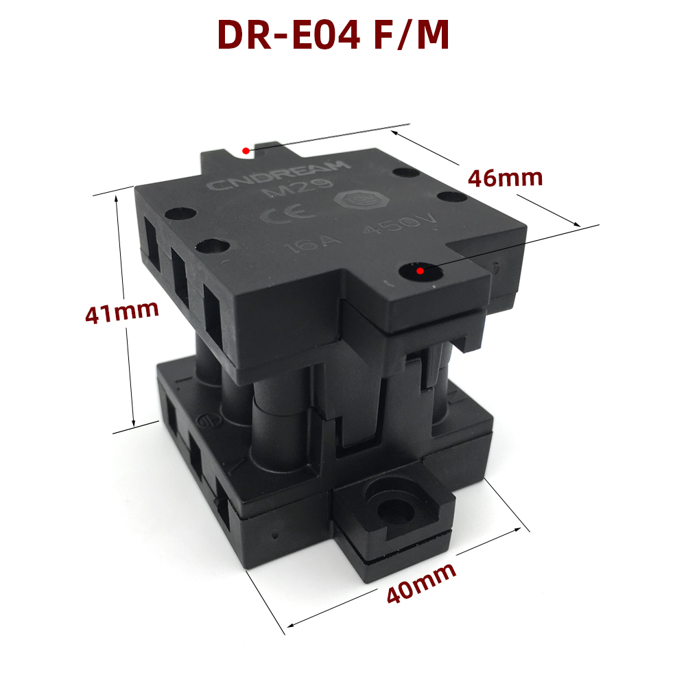 Original M29 Street Lamp Connector Wire Connector 450V / 16A High Power Male And Female Plug Circuit Breaker