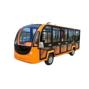 Quality 14 Passengers Electric Sightseeing Car Lead Acid Battery Powered Custom wholesale