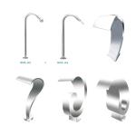 Polished ROHS Stainless Steel Waterfall Jet For Water Park