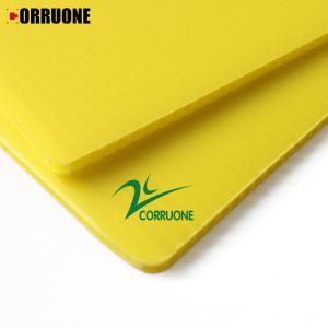 Quality Yellow Coroplast Board 5mm 6mm 8mm Corrugated Plastic Sheets 4x8 wholesale