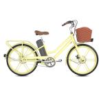 0.25kw Women'S Electric Cruiser Bike , Multipattern Ladies Electric Road Bike
