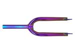 Steel BMX Freestyle Bike Parts 20 Inch Full Chromoly Fork 10mm Dropouts