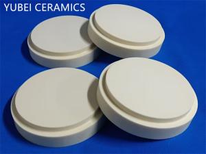 Quality Ivory 99% Alumina Ceramic Round Plate , Alumina Ceramic Disk wholesale