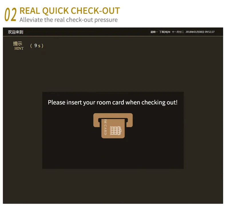 Hotel Check In Passport Scanner Kiosk Android Self Service Check In And Check Out Terminal Self Service Terminal