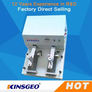 China 104mm AC220V 50Hz 40W  Electronic Textile Testing Equipment Rubbing Fastness Testing Machine for Fabric Textile on sale