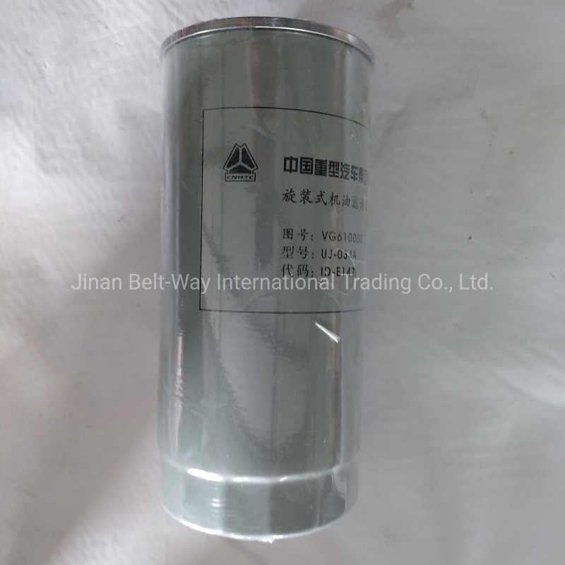 Truck Part Oil Filter Vg61000070005 for Sinotruk HOWO