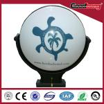 Wall Hanging Light box, Rotating Round Light Box , Vaccum Forming Acrylic light