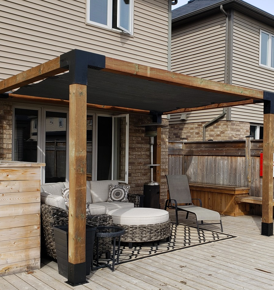 Enhance Your Pergola Kit with 6x6 Lumber Shoulder and Lag Bolts 1mm-12mm Thickness