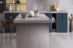 12mm Indoor Slab Tiles Polars Hadow Grey Anti Slip Wear Resistant