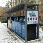 Waste Bin Recycling Large Capacity Outdoor Plastic Trash 8-classified garbage
