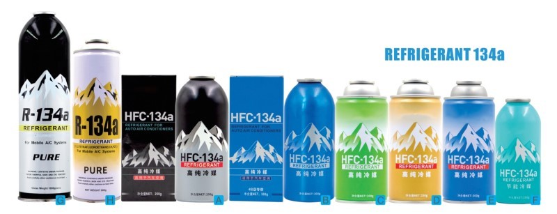 Small Packaging Portable R134a Refrigerant Gas And High Purity Stable HFC 134a