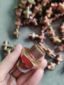Quality Carbon Steel Forklift Reusable Customized thread adapter Hydraulic Hose Fittings Hydraulic Hose Ferrule Fittings wholesale