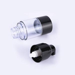 Quality ABS PP 30ml 50ml Refillable Airtight Cosmetic Airless Pump Bottles wholesale