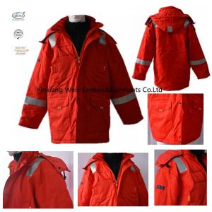 Quality FR Flame Resistant Winter Jackets With Reflective Tape wholesale