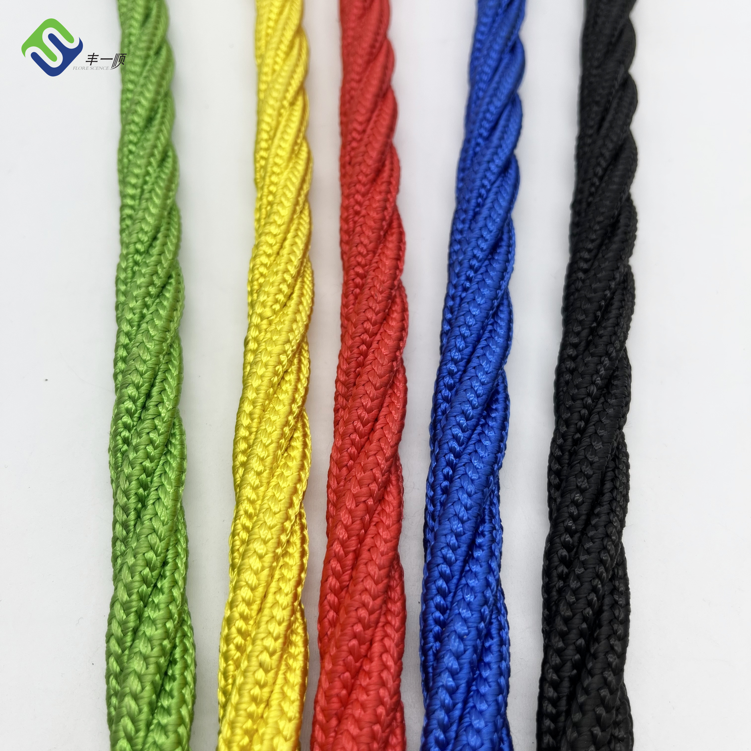 6*8 Polypropylene Combination Rope 16mm 6 Strand For Playground