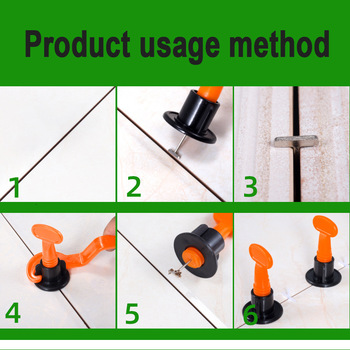 Reusable Tile Leveling System Adjusting Tool for Internal and External Corner Fixing