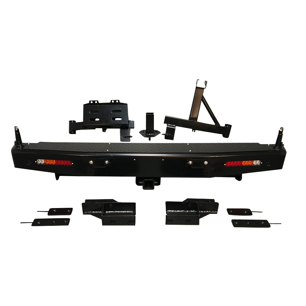Steel Explosive Models Car Bull Bar Bumper Rear Grille for Ford Ranger Rust Resistant