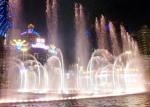 Visual Effects Rotating Fountain Nozzle , 3 Jet Outdoor Water Fountain Nozzles