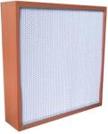 99.99% High Capacity Wood Frame HEPA Filter For Mashroom House