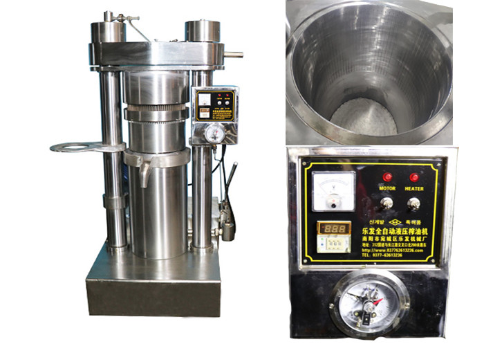 Walnut Hydraulic Oil Press Machine Labour Saving Easy Operation 670 * 950 * 1460mm