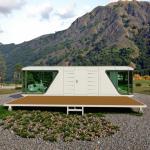 Luxury Mobile Small Outdoor Cabin Office With Smart System Detachable Container