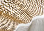 Metal Hanging Chain Link Curtain Double Hook 90*210cm Customized Color