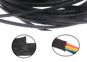 Quality Heat Resistant Automotive Braided Sleeving For Cable Harness Protection wholesale
