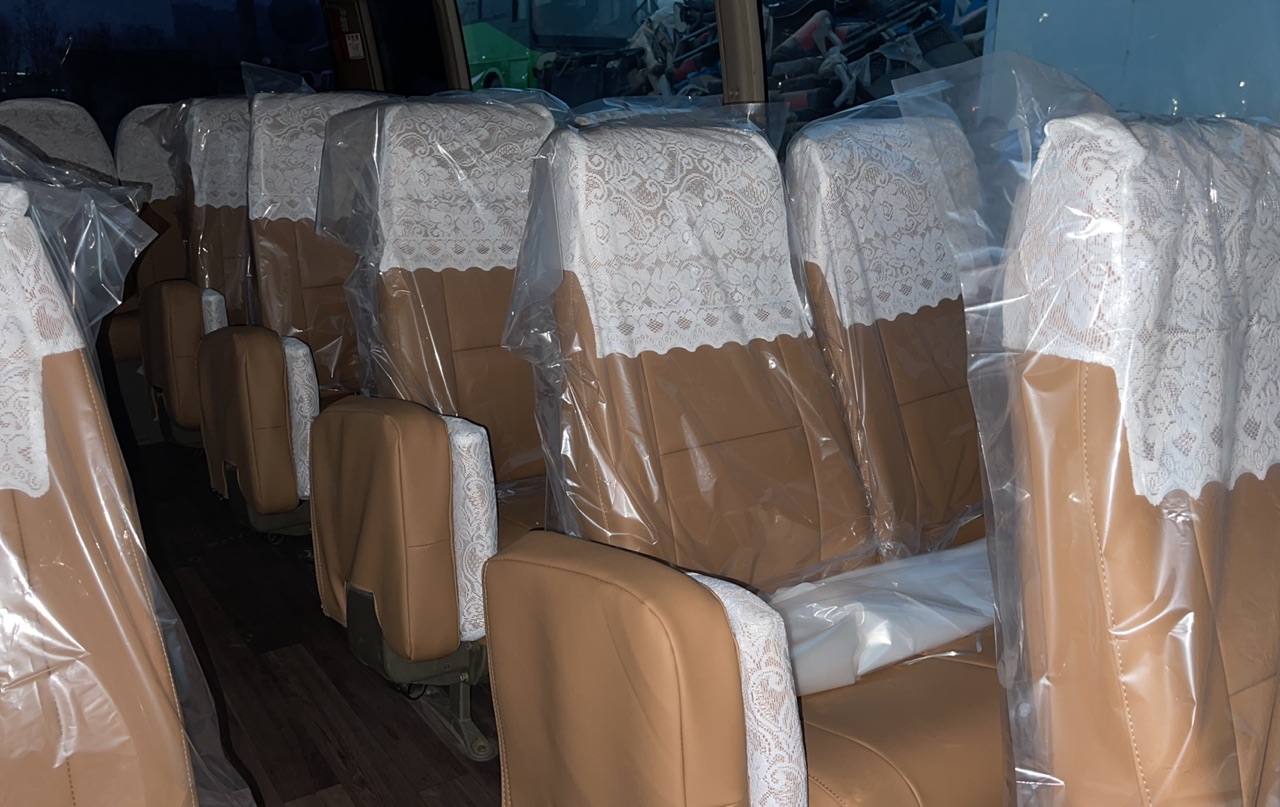 30 Seats Good Condition Used Diesel Toyota Coaster Buses Engine Capacity 6-8L Diesel