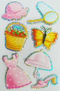 Quality Colorful Refrigerator Custom Hologram Stickers Bright PVC PET Material wholesale
