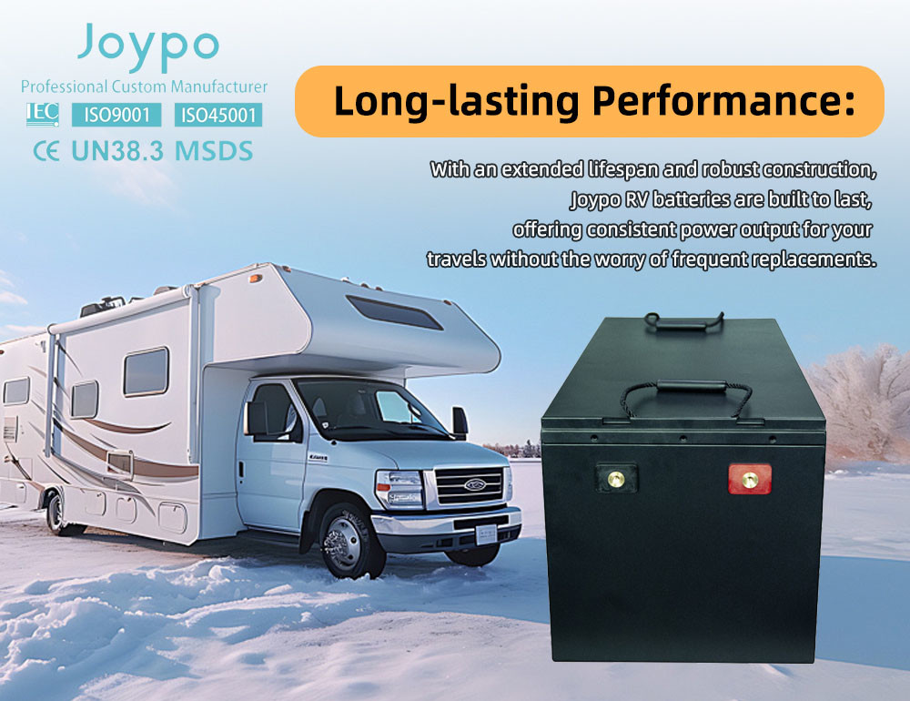 Deep Cycle Rechargeable RV Lithium Battery Camping Car LiFePO4 Battery 12V 75Ah