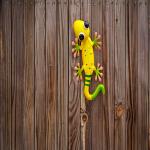 Outdoor Metal Lizard Wall Decor Hanging Metal Wall Art Gecko