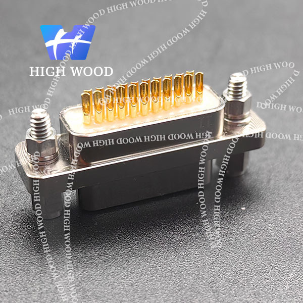 Micro-D MWDM Solder Cup Metal Shell Connectors ,MWDM2L-21NSP.