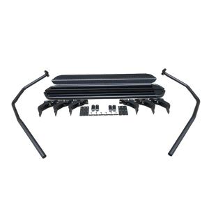 Quality TOYOTA TRUCK LC79 Rear Bumper Accessories in Black with Steel Material and Accessories wholesale