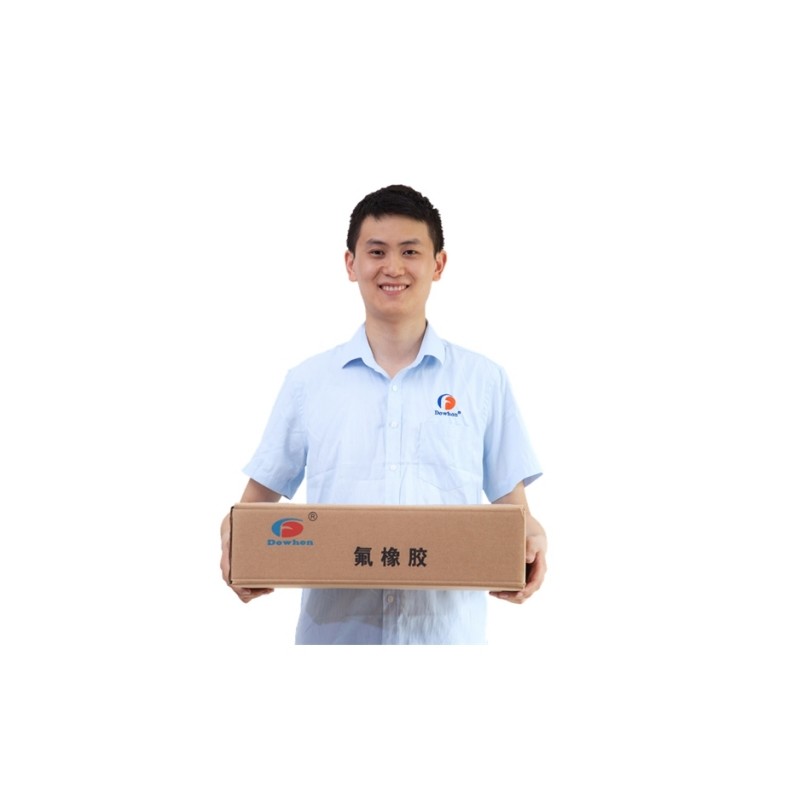 Tear Resistant Fuel Resistant Low Temperature Resistance Fkm / Fkm Rubber Sheet With 70A Hardness