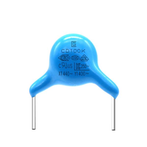 Cylindrical Square Safety Capacitor 100K/400V P10MM 50/60Hz 2A-20A Insulation