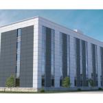Q355B Welded Commercial Steel Building Q235 Prefabricated Office Construction