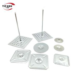 Quality Stick 50x50mm SS Galvanized Self Adhesive Insulation Pins wholesale