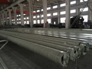 Quality Power Transmission Steel Tubular Pole 5mm WT Weather Resistant wholesale