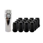 90mm 88mm 35mm Length Anti Theft Lug Nuts Chrome Wheel Nuts Aluminum