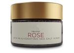 Organic Rose Body Scrub , Natural Exfoliating Body Scrub With Organic Sea Salt