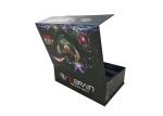 Commercial Paper LCD Video Packaging Box USB Connection Energy Saving