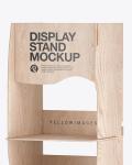 Customizable Electronic Product Display Racks Plywood Shelves For Commercial