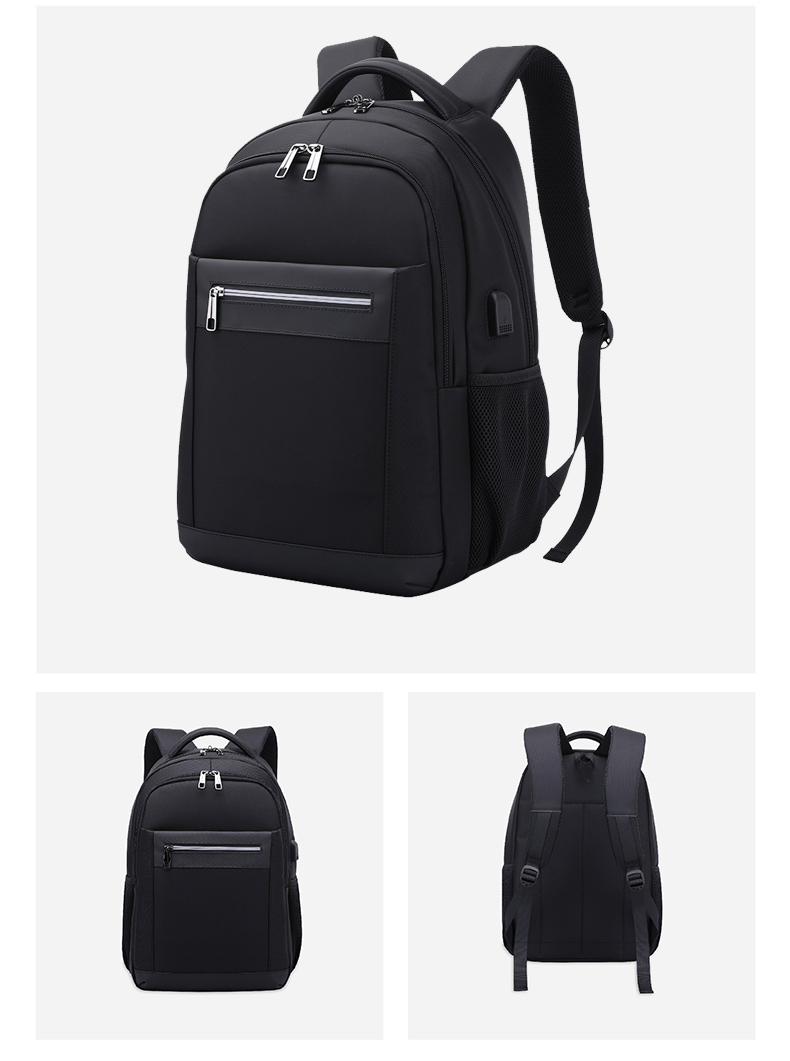 Factory direct sales custom logo durable with USB Travel School Bag Laptop business backpack